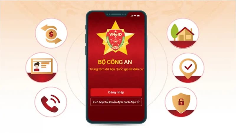 Các tiện ích tích hợp trên VNeID: Sổ BHXH, Thẻ BHYT, Sổ sức khỏe điện tử, CCCD, đăng ký xe, mã số thuế...